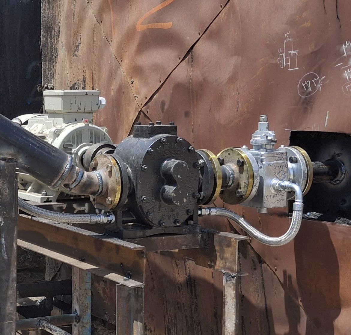 Three-Way Bitumen Valve