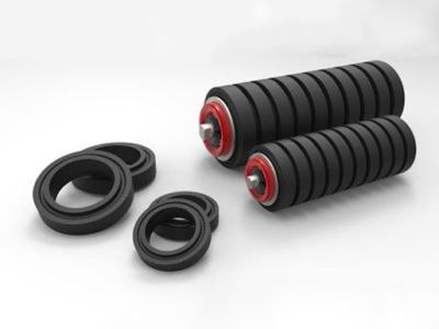 Shock Absorber Conveyor Roller